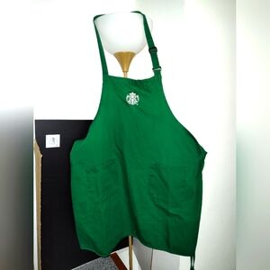 Starbucks Barista Coffee Apron. Green Color.